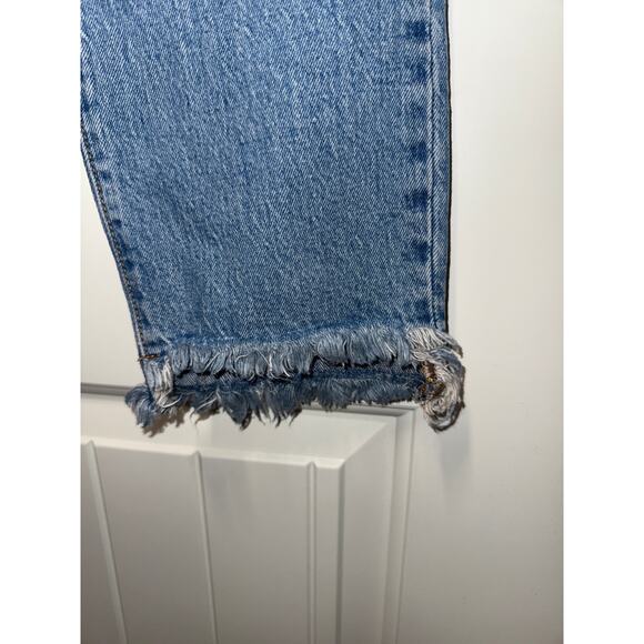 Levi's Premium 501 Skinny W 31 L 28 Fringed ankle - Picture 2 of 7